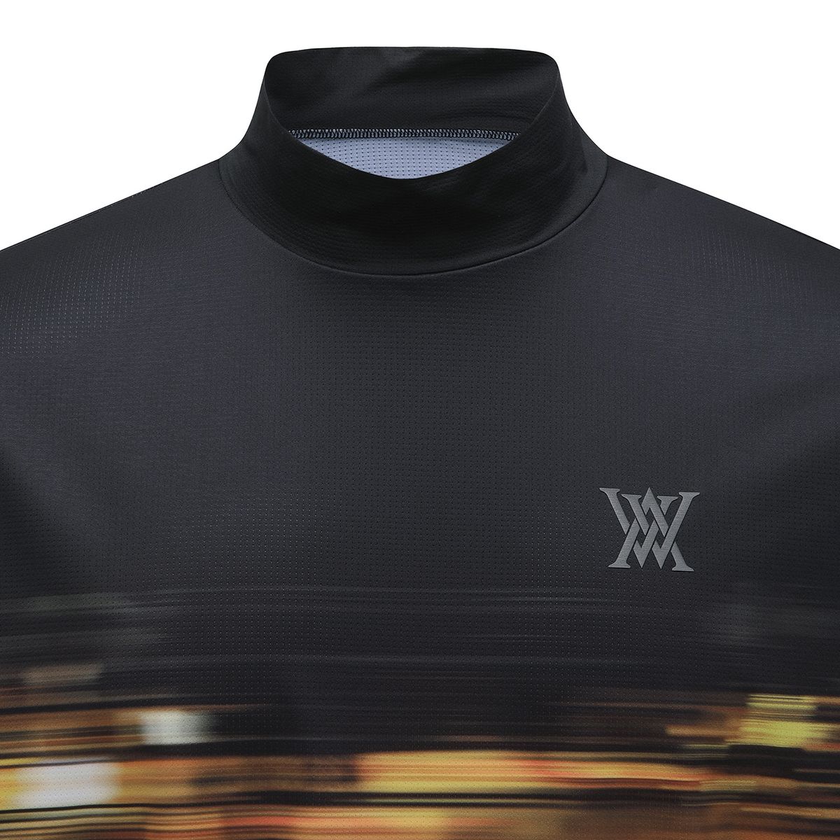 어뉴골프(ANEW GOLF) MEN SPREAD DTP SHORT T-SHIRT_BK