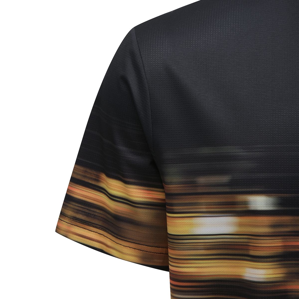 어뉴골프(ANEW GOLF) MEN SPREAD DTP SHORT T-SHIRT_BK