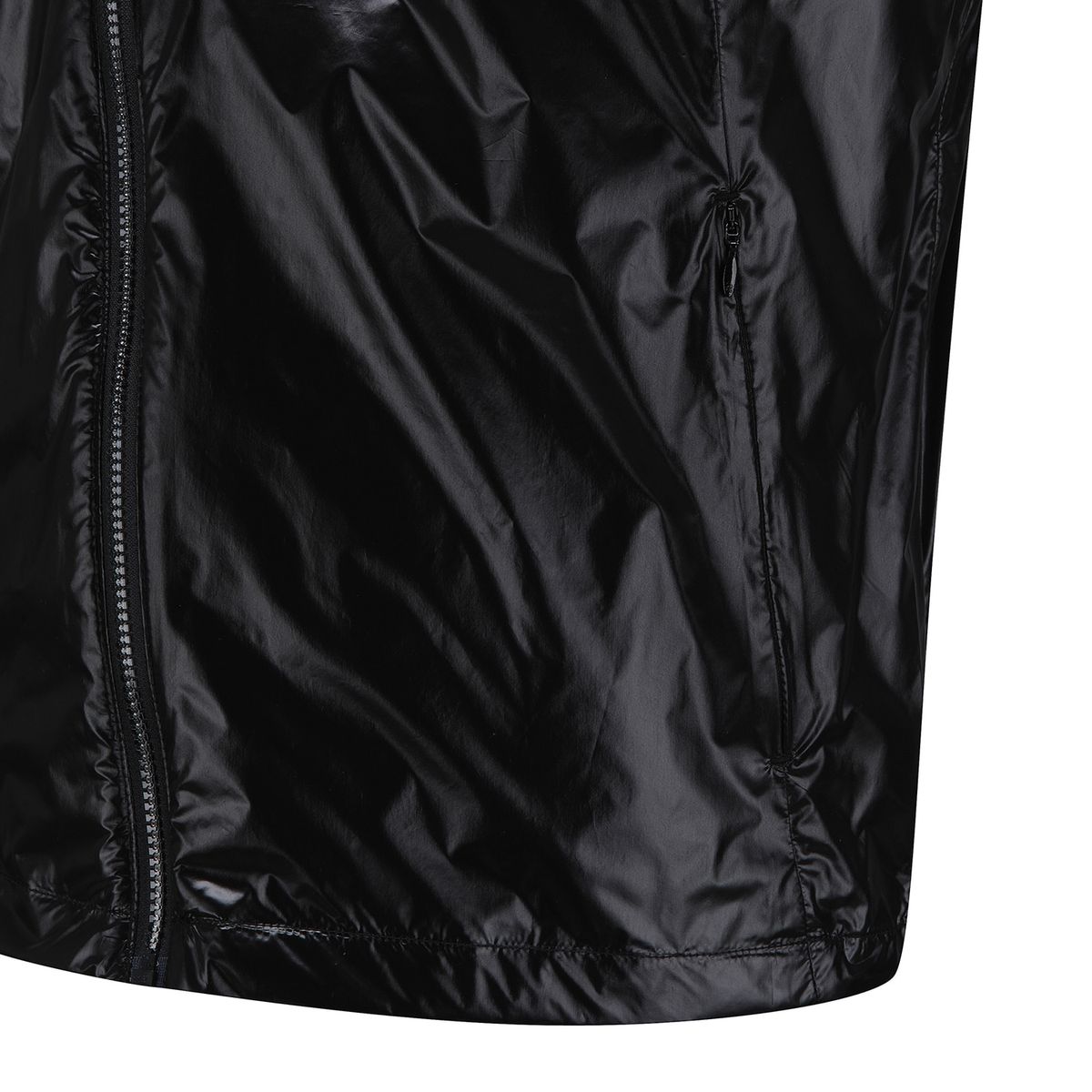 어뉴골프(ANEW GOLF) MEN A DIAGONAL LINE ZIPPER POINT VEST_BK