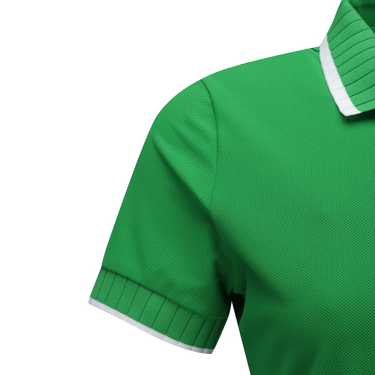 어뉴골프(ANEW GOLF) WOMEN BACK SIGNATURE LOGO PIQUE SHORT T-SHIRT_GN