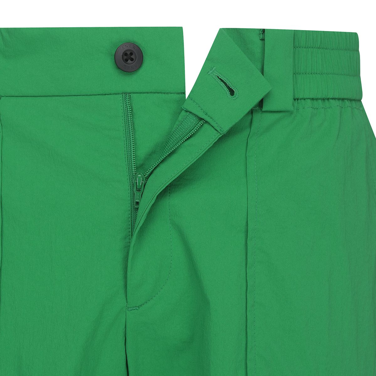 어뉴골프(ANEW GOLF) MEN ZIPPER POINT HALF PANTS_GN