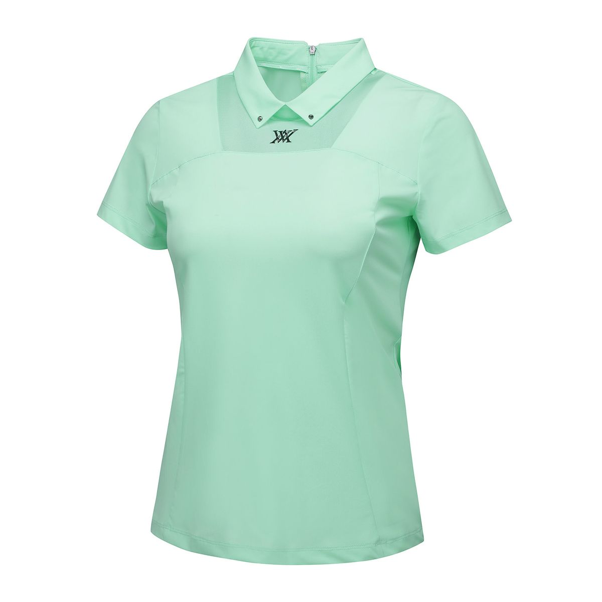 어뉴골프(ANEW GOLF) WOMEN MASH BLOCK POINT SHORT T-SHIRT_LN