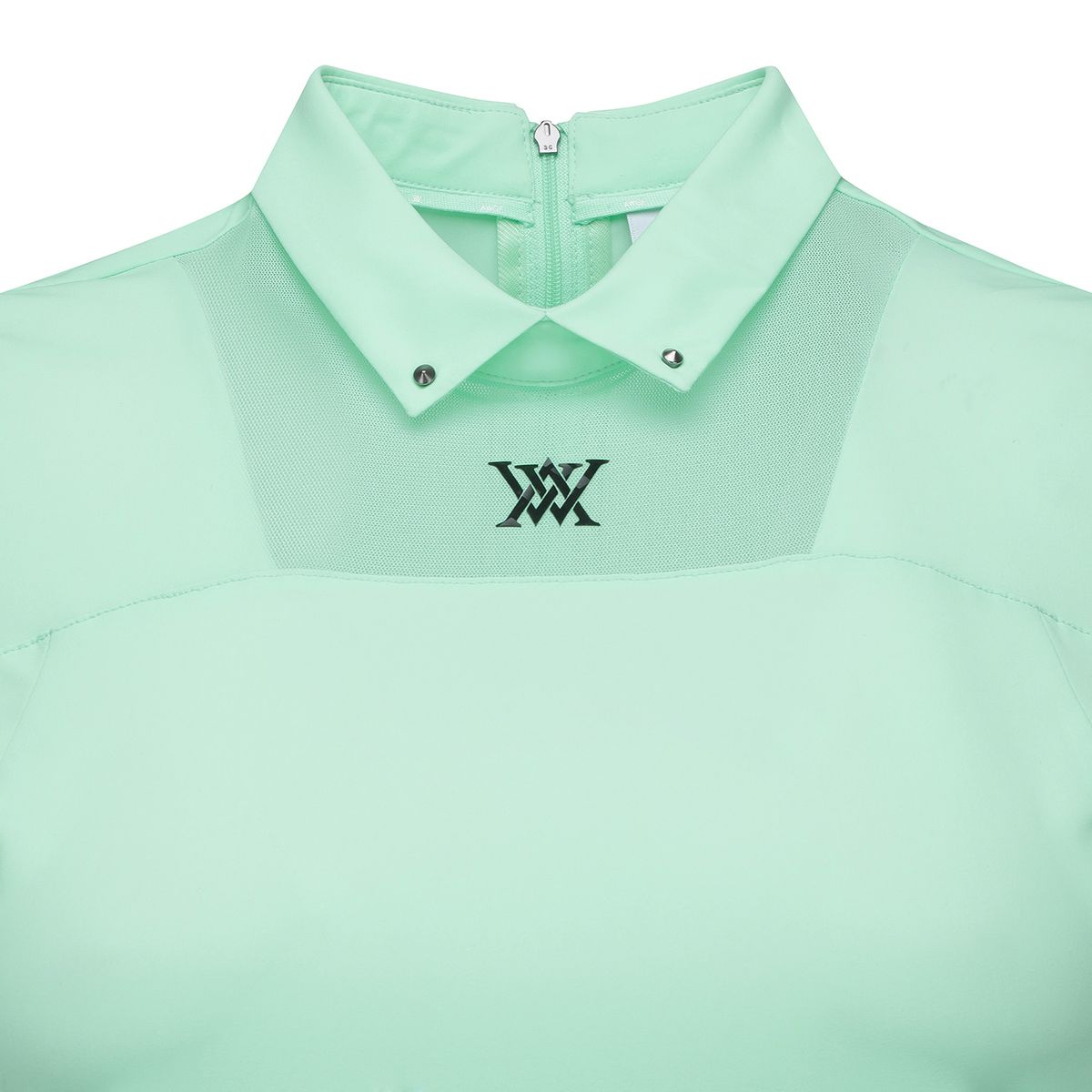 어뉴골프(ANEW GOLF) WOMEN MASH BLOCK POINT SHORT T-SHIRT_LN