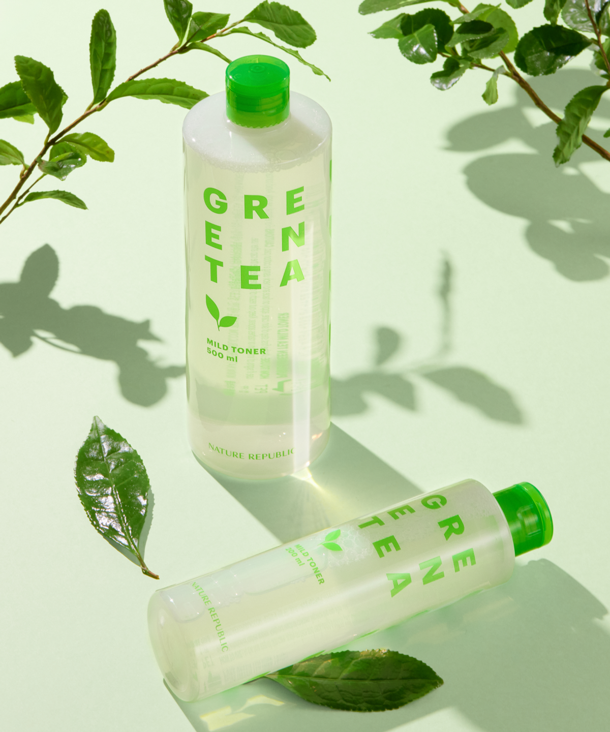 네이처리퍼블릭(NATURE REPUBLIC) 맑은 녹차수 마일드 빅 토너 스페셜 세트
