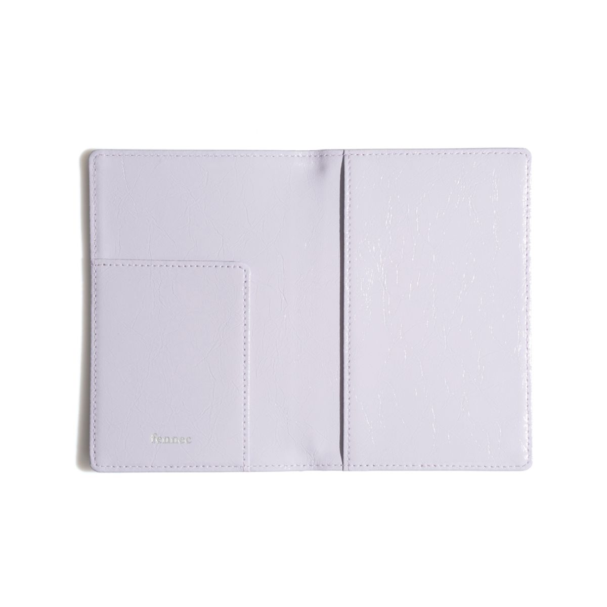 페넥(FENNEC) CRINKLE PASSPORT CASE - FOG LAVENDER