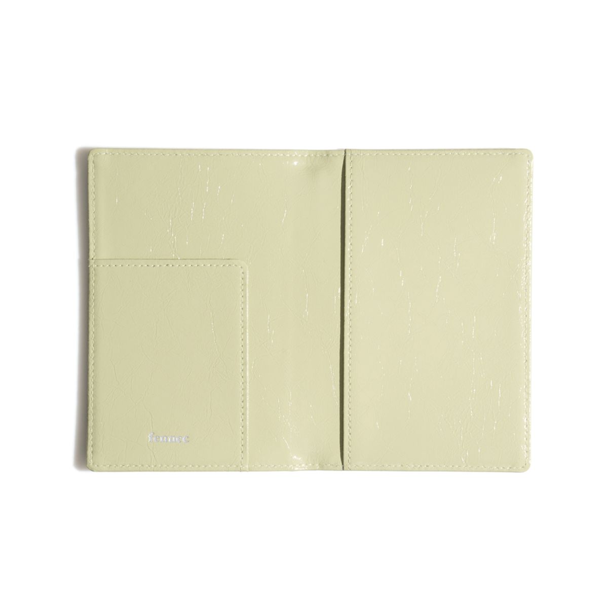 페넥(FENNEC) CRINKLE PASSPORT CASE - SAGE MINT