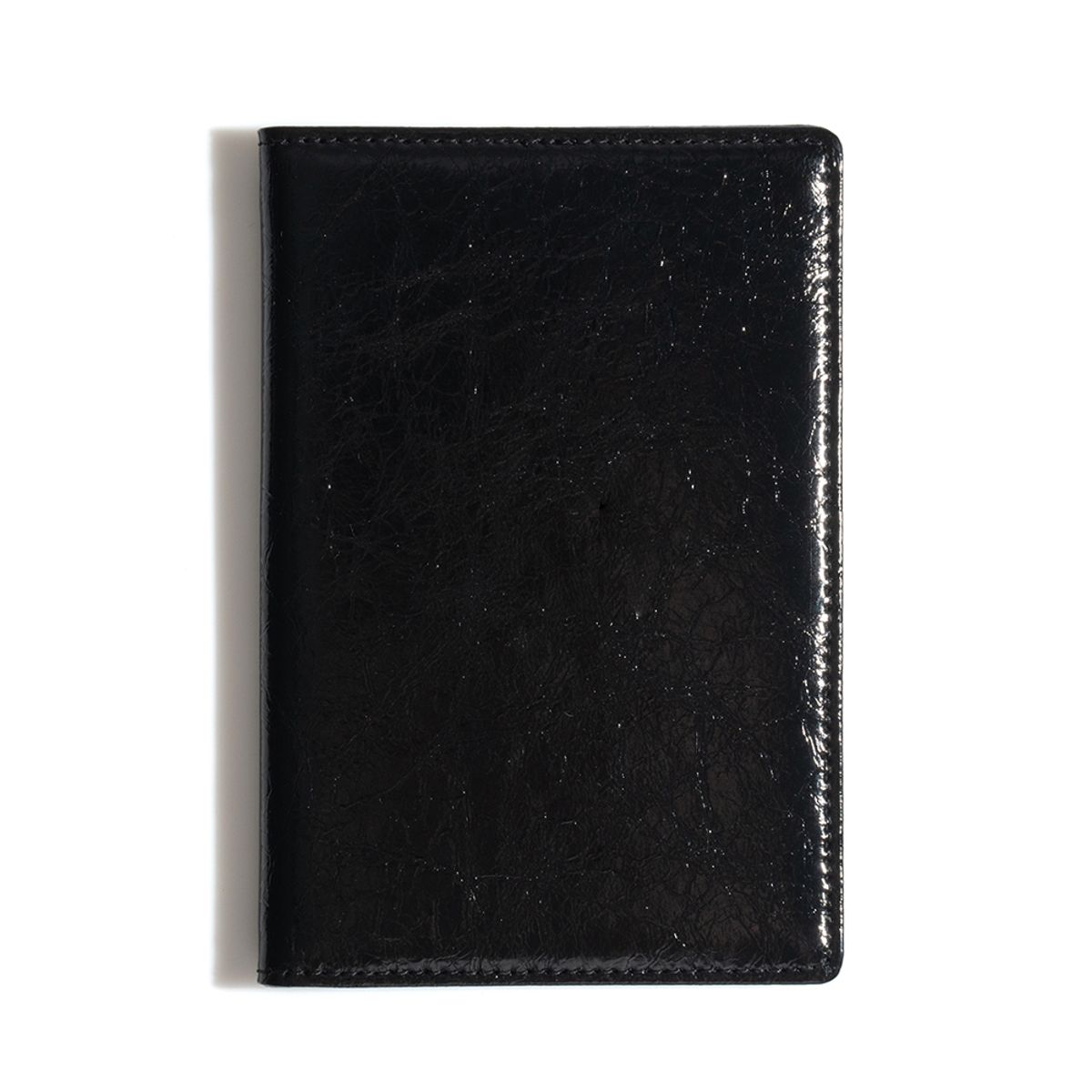 페넥(FENNEC) CRINKLE PASSPORT CASE - BLACK