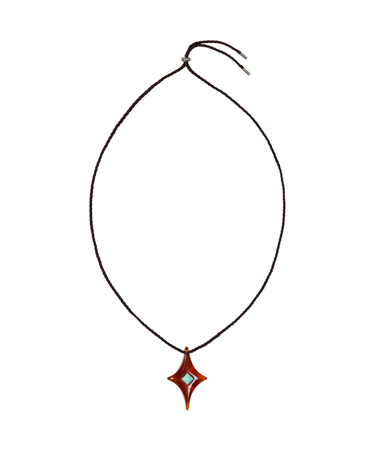 헤레틱(HERETIC) DIAMOND NECKLACE / brown