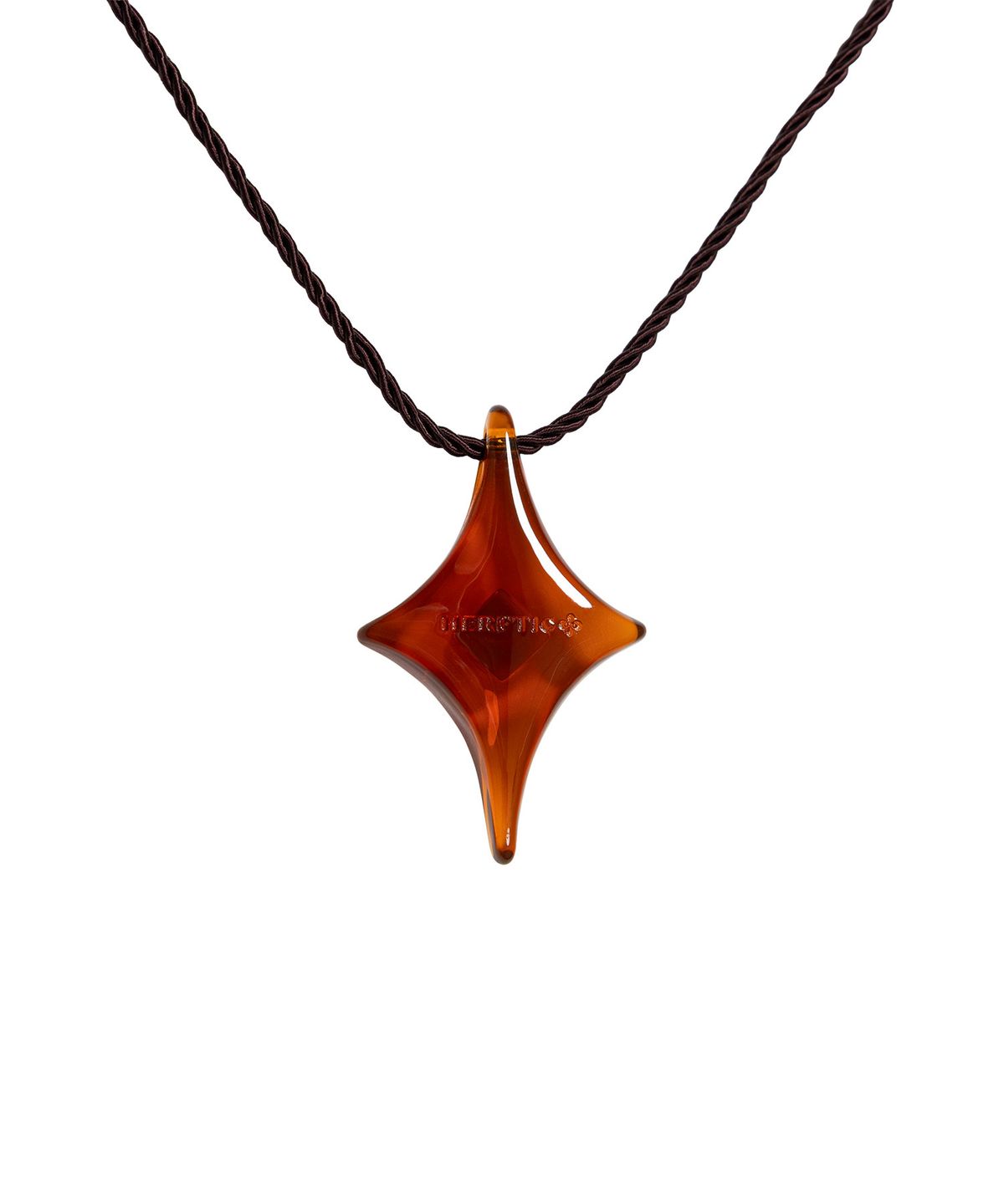 헤레틱(HERETIC) DIAMOND NECKLACE / brown