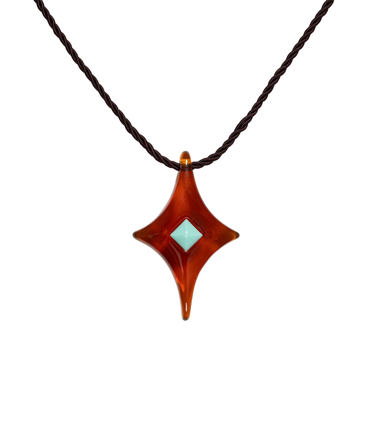 헤레틱(HERETIC) DIAMOND NECKLACE / brown