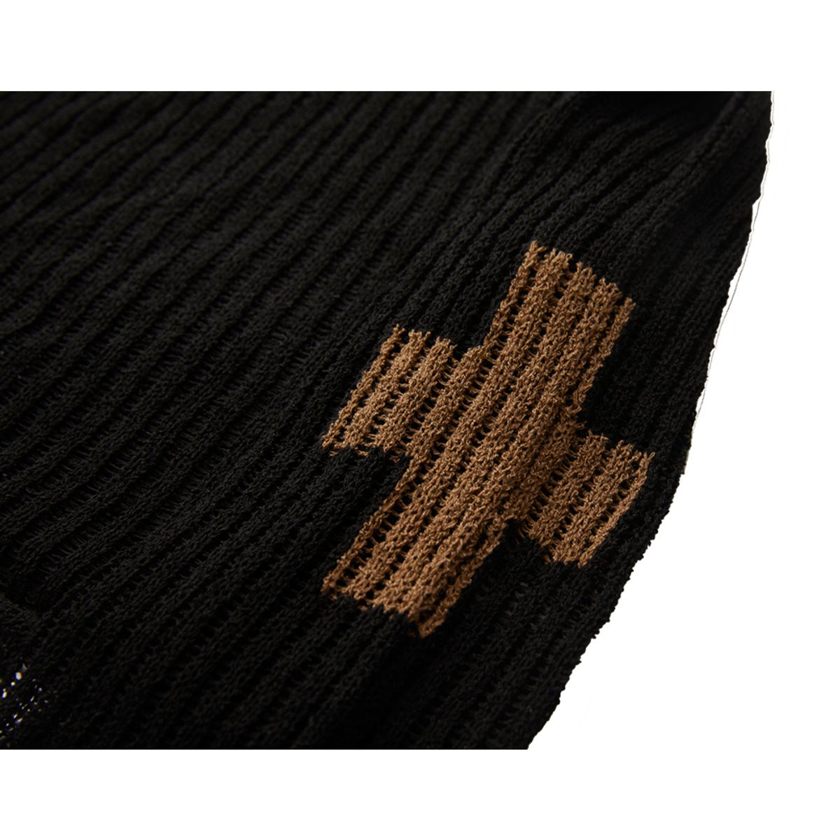 콘스트(CONST) AC Cut-off Knits, Black