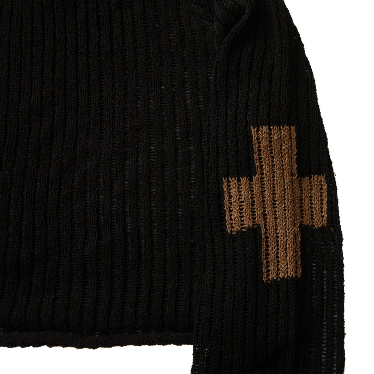 콘스트(CONST) AC Cut-off Knits, Black