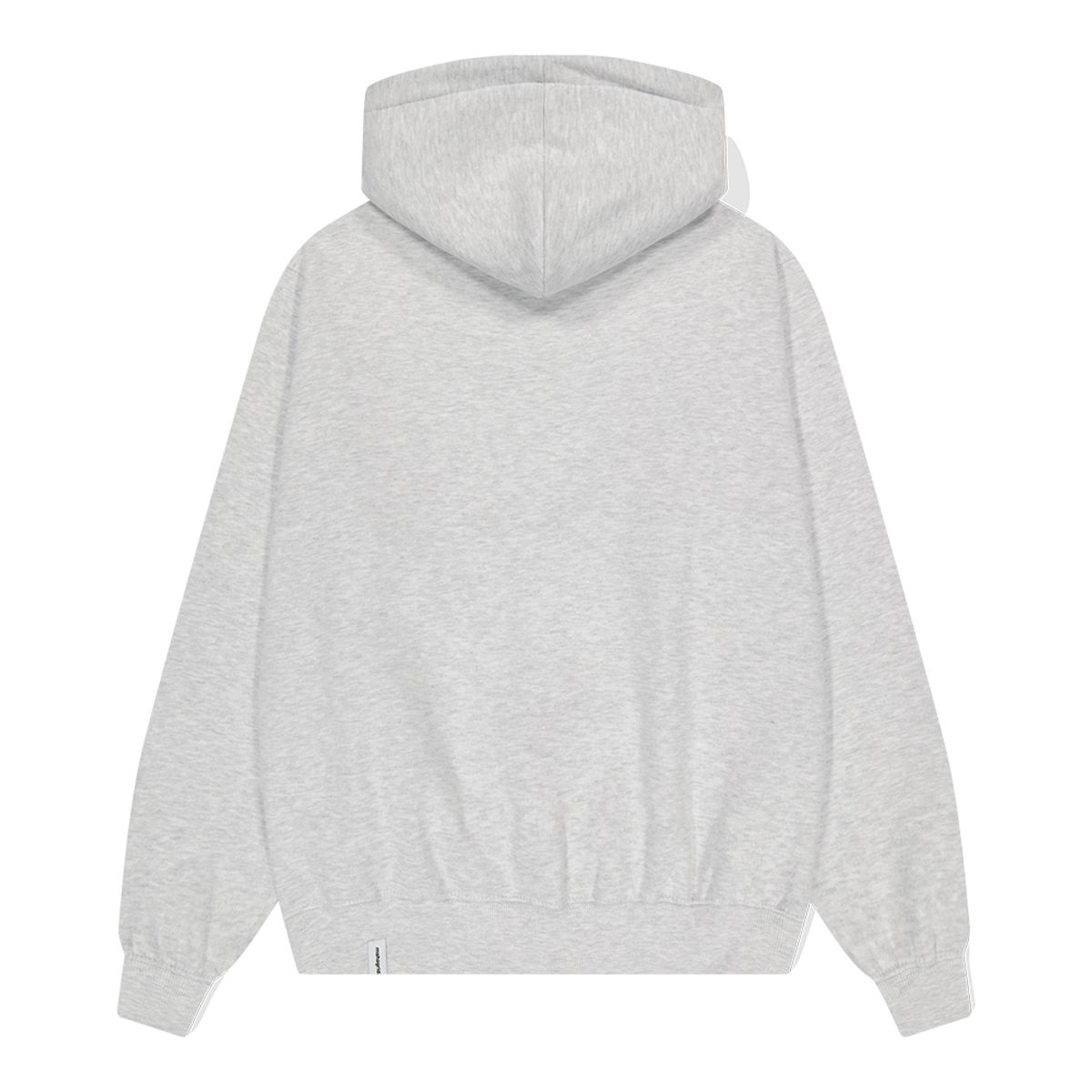 마하그리드(MAHAGRID) VARSITY LOGO HOODIE LIGHT GREY(MG2ESMM406A)