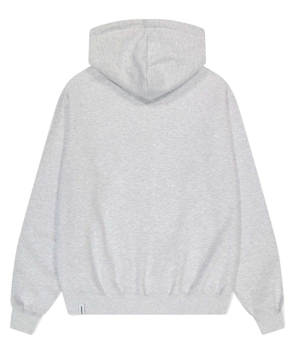 마하그리드(MAHAGRID) APPLIQUE ZIP UP HOODIE LIGHT GREY(MG2CFMM428A)