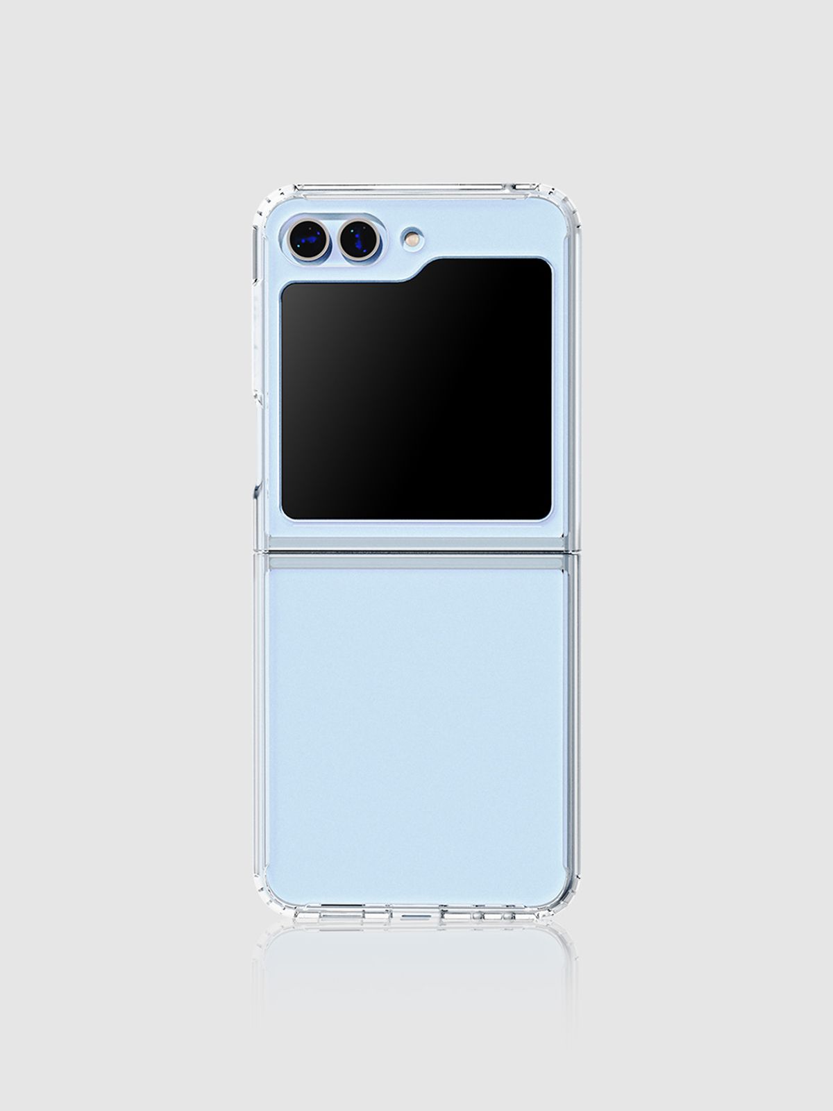 디자인스킨(DESIGNSKIN) 갤럭시Z플립5 피닉스 범퍼 케이스-올클리어