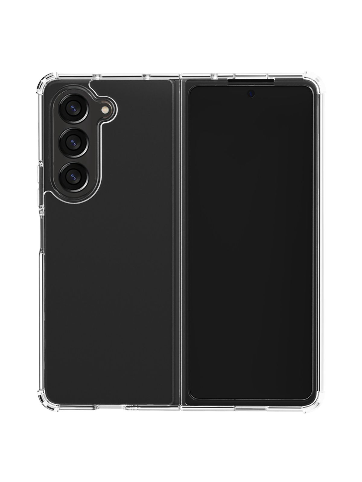 디자인스킨(DESIGNSKIN) 갤럭시Z폴드5 피닉스 범퍼 케이스-올클리어
