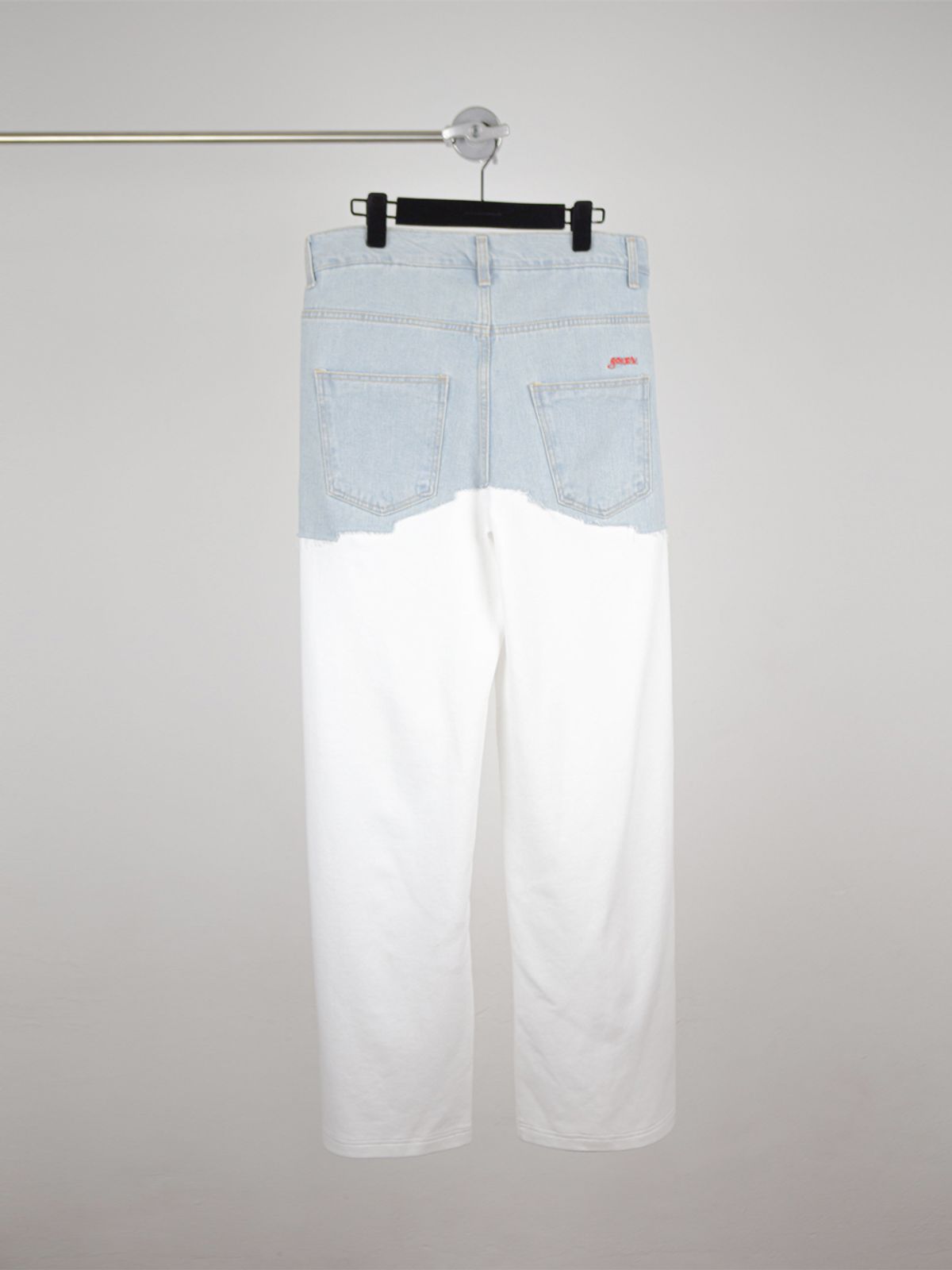 고저(GOZER) DENIM +_WHITE&LIGHT BLUE