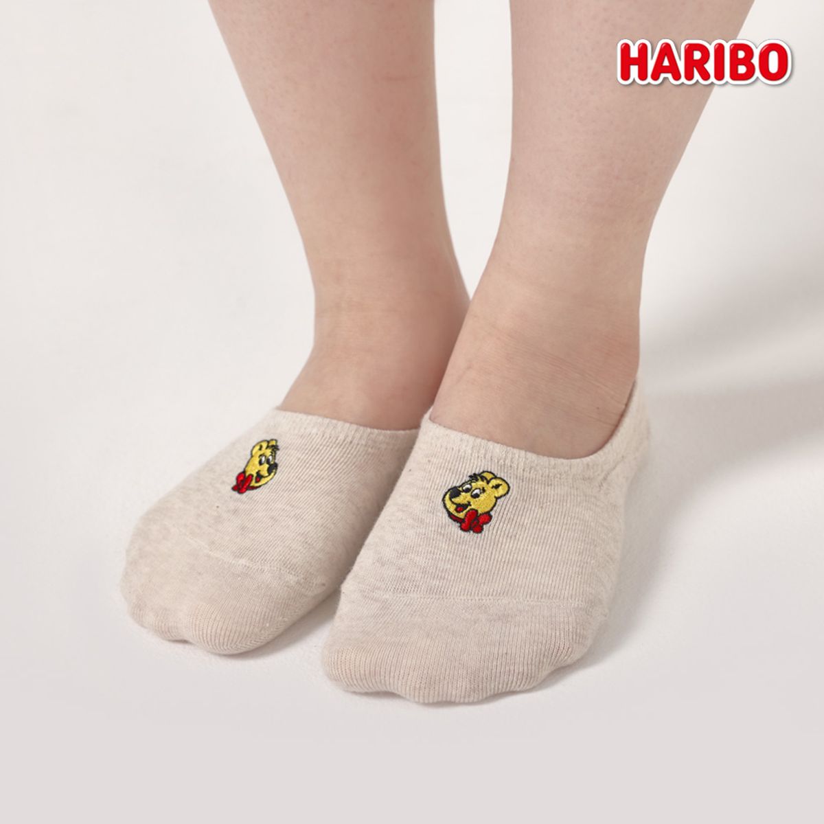 하리보(HARIBO) [SET] 골드베어 덧신 5P (여성용)