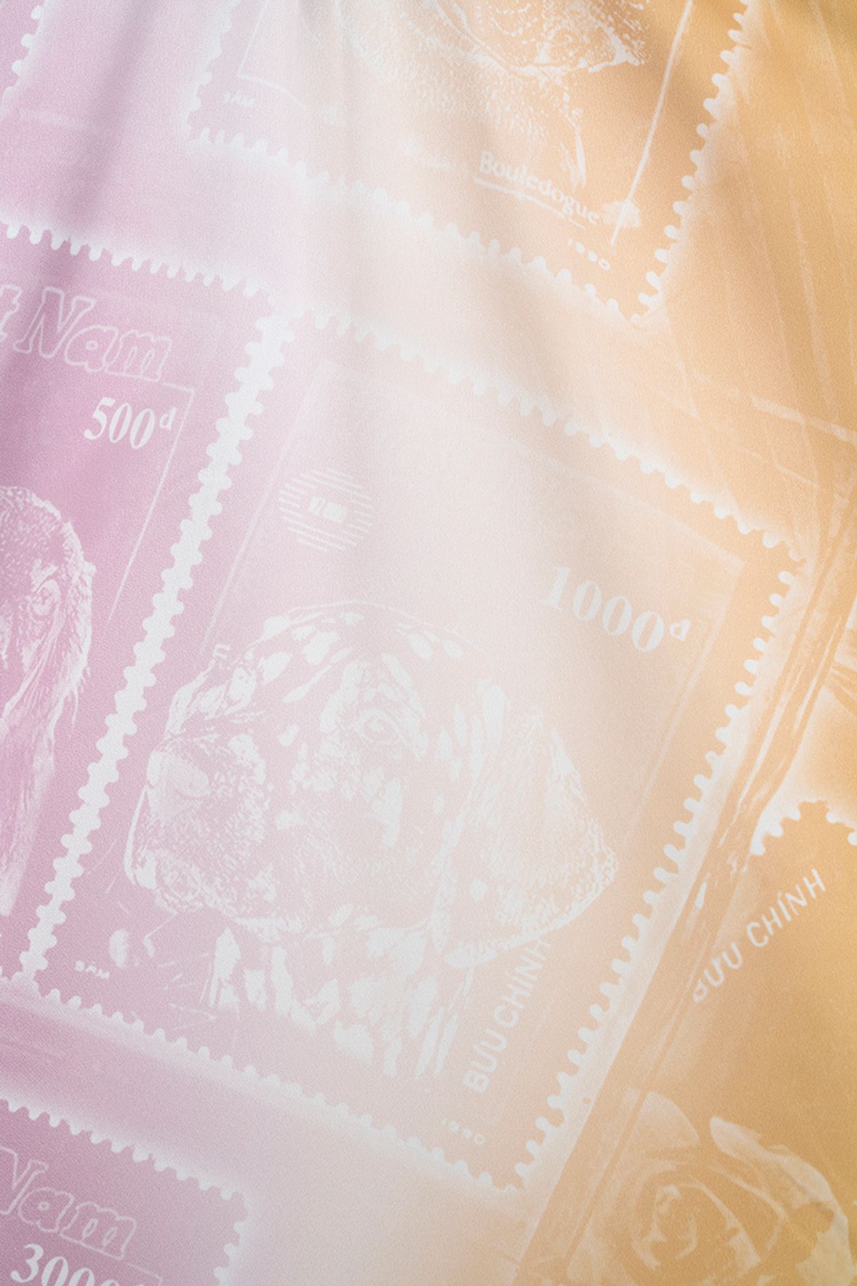 신스레터스(SHINS LETTERS) Puppy Stamps Dress