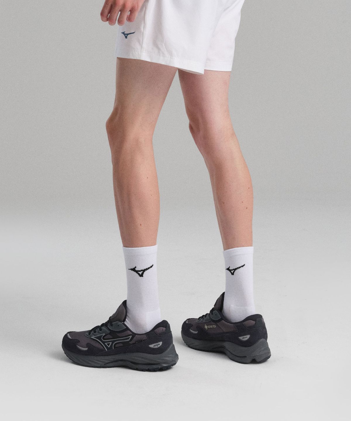 미즈노(MIZUNO) 이중 쿠셔닝 크루삭스 5족