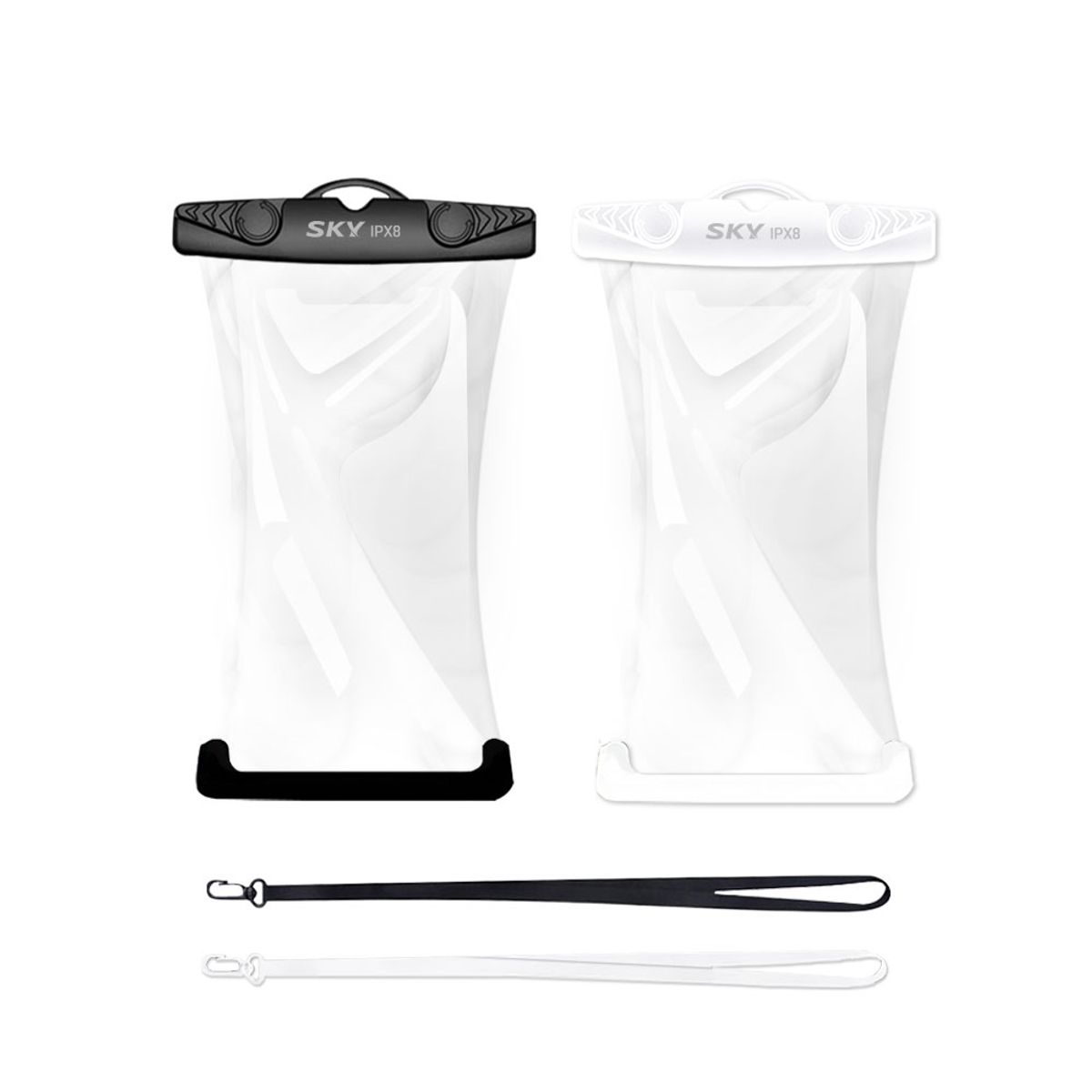 스카이(SKY) [2PACK]IPX8 4중잠금 360도 터치 스마트폰 방수팩
