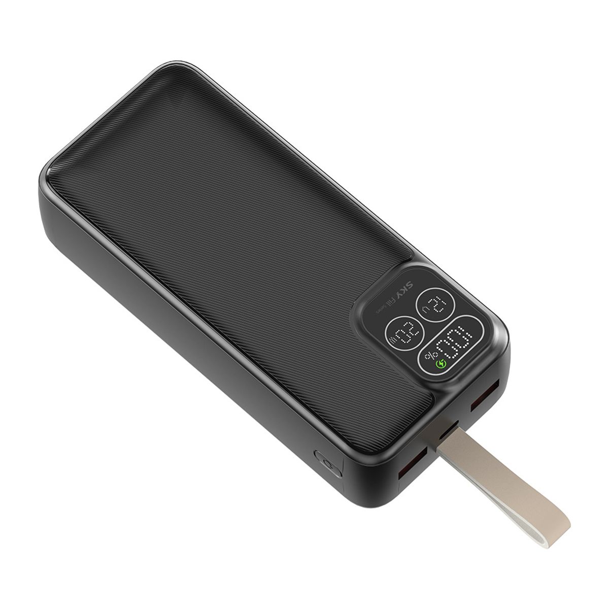 스카이(SKY) 필 PD30 22.5W 고속 충전 LCD 잔량표시 차박 캠핑용  30000mAh 대용량 보조배터리