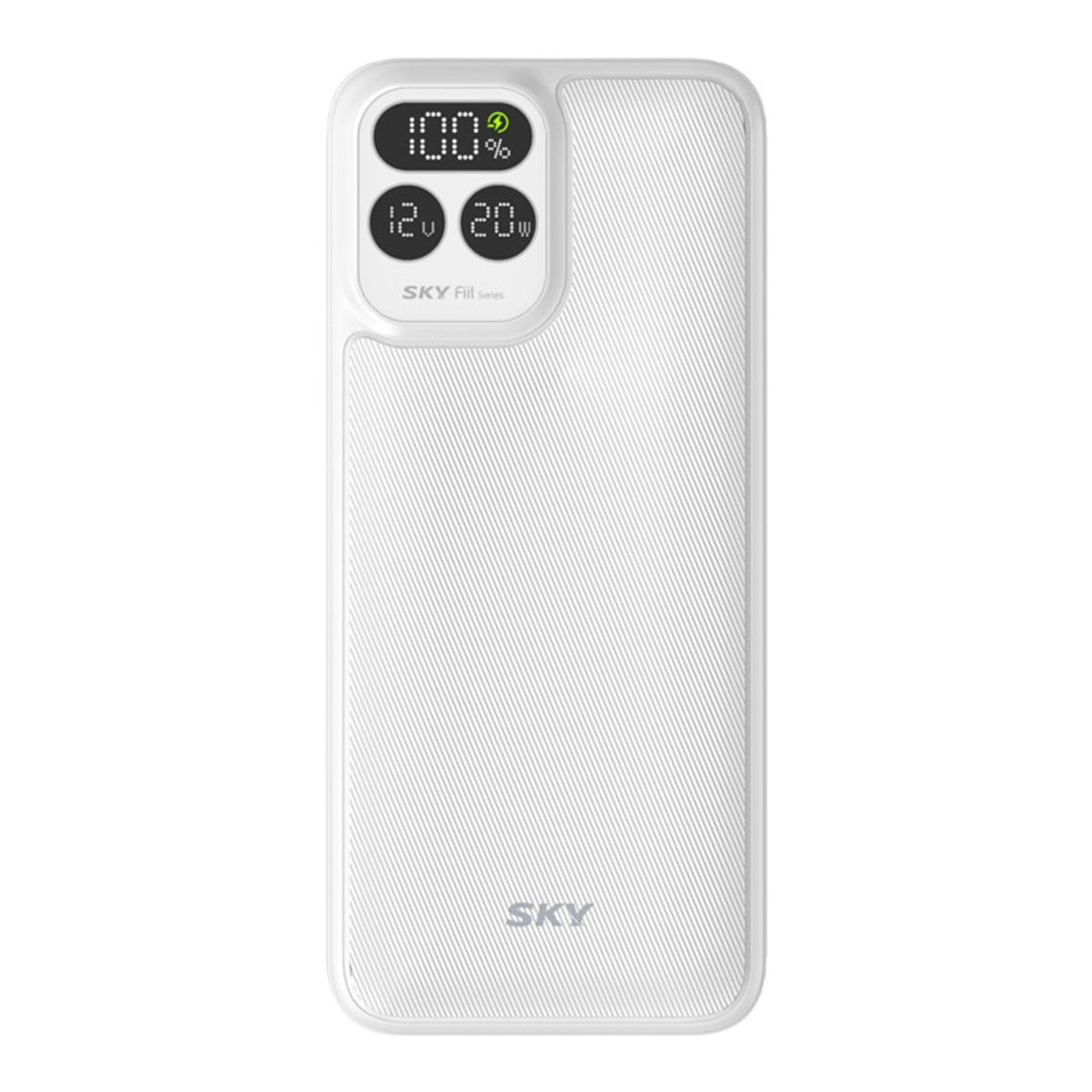 스카이(SKY) 20W 고속충전 LCD 보조배터리 10000mAh [배터리잔량 표시] PD10