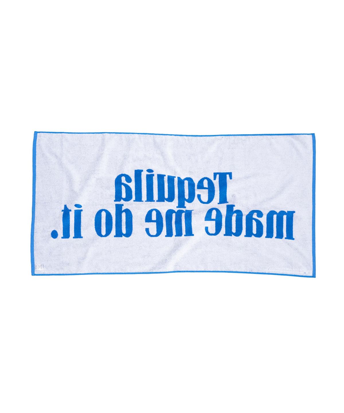 스컬프터(SCULPTOR) Excuse Beach Towel Blue / White