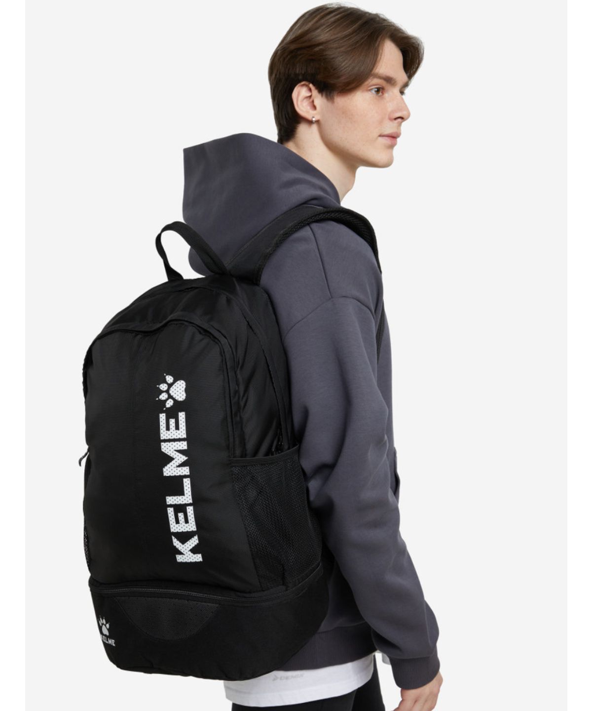 켈미(KELME) 9891020 스포츠 백팩(성인) 블랙/화이트