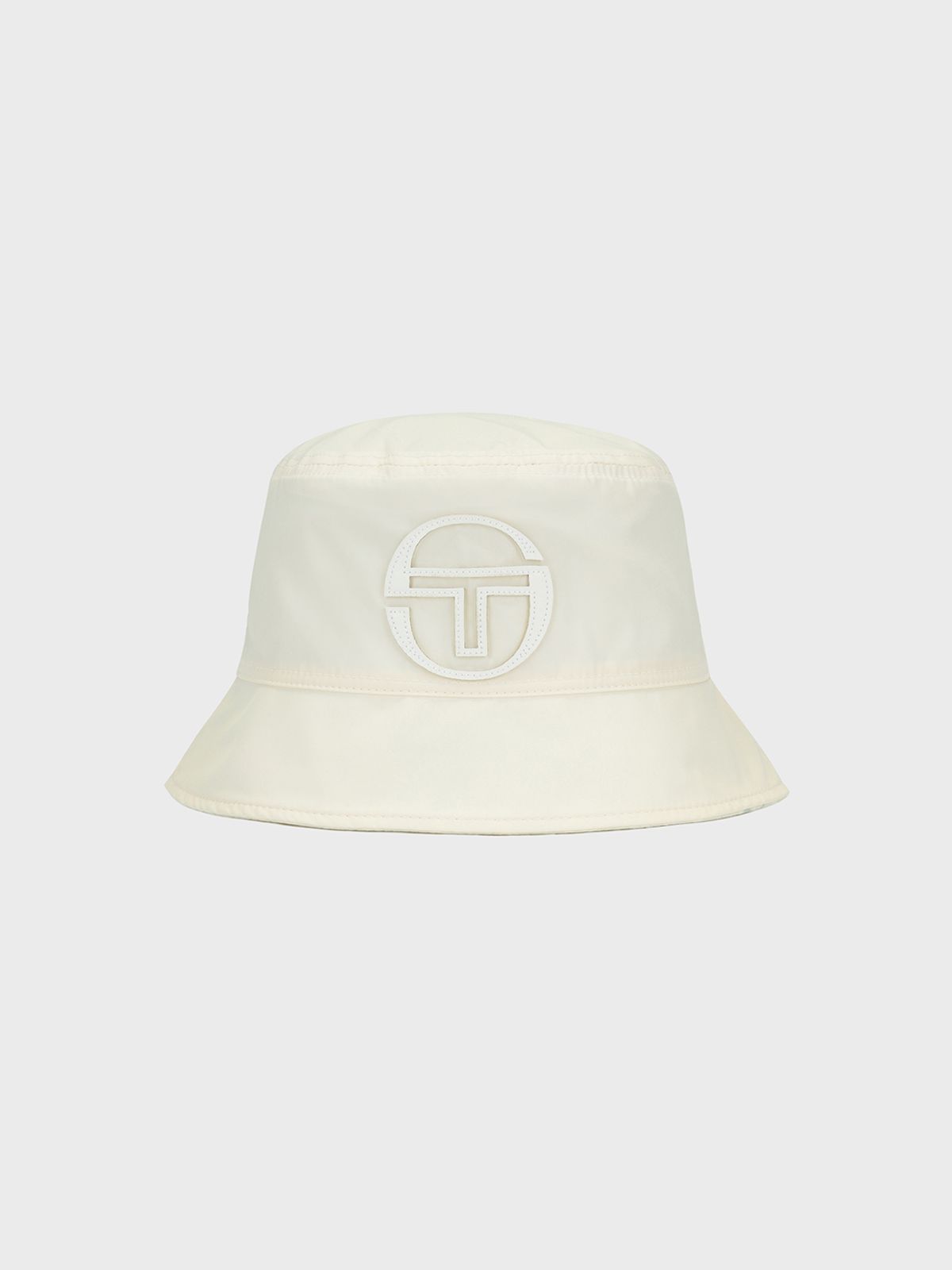 세르지오 타키니(SERGIO TACCHINI) U 모노그램 리버시블 우븐 버킷햇 (White)