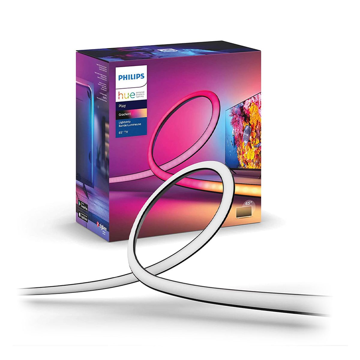 필립스 휴(PHILIPS HUE) 휴 65 플레이 그라디언트 라이트스트립 TV용 165cm