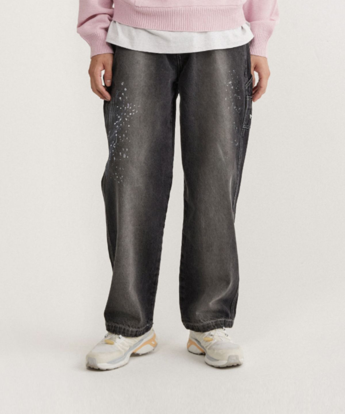 에이카화이트(AECA) MULTI STITCH CARPENTER DENIM-GREY