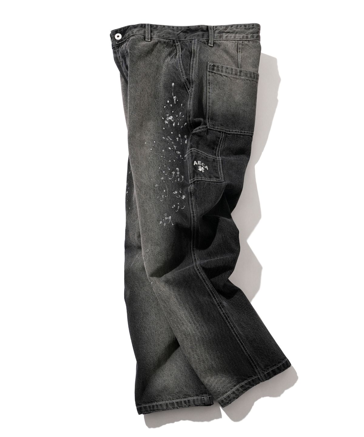 에이카화이트(AECA) MULTI STITCH CARPENTER DENIM-GREY