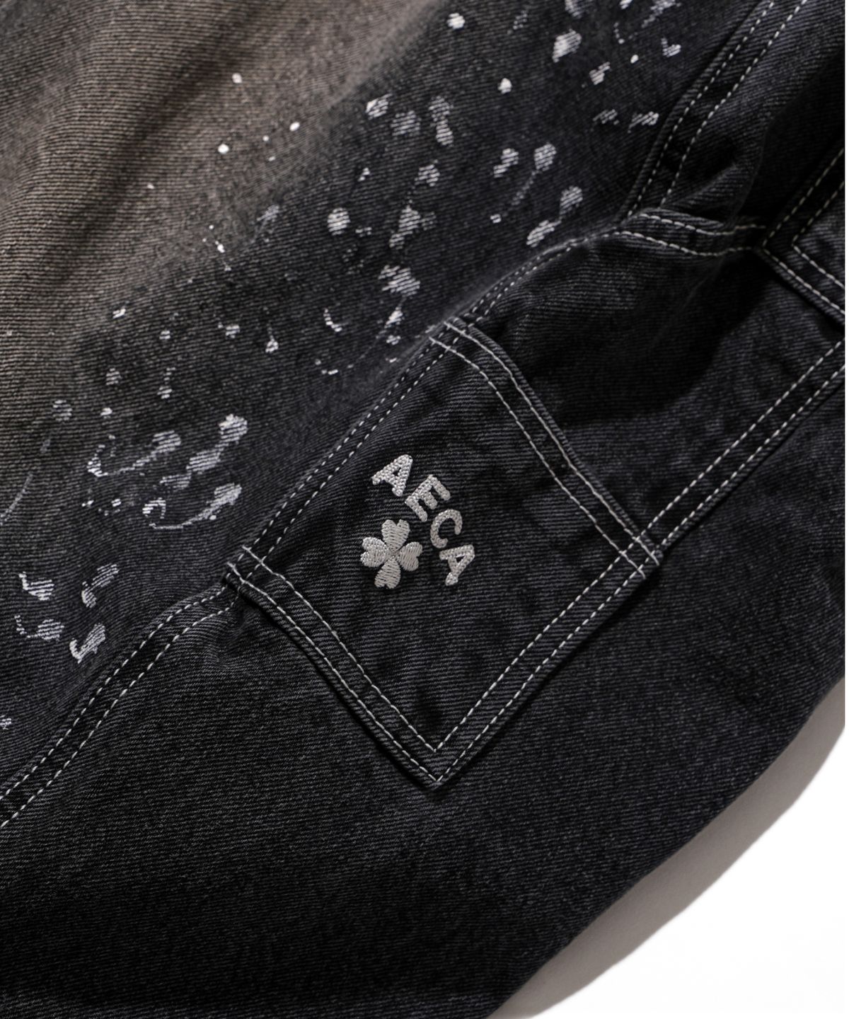 에이카화이트(AECA) MULTI STITCH CARPENTER DENIM-GREY