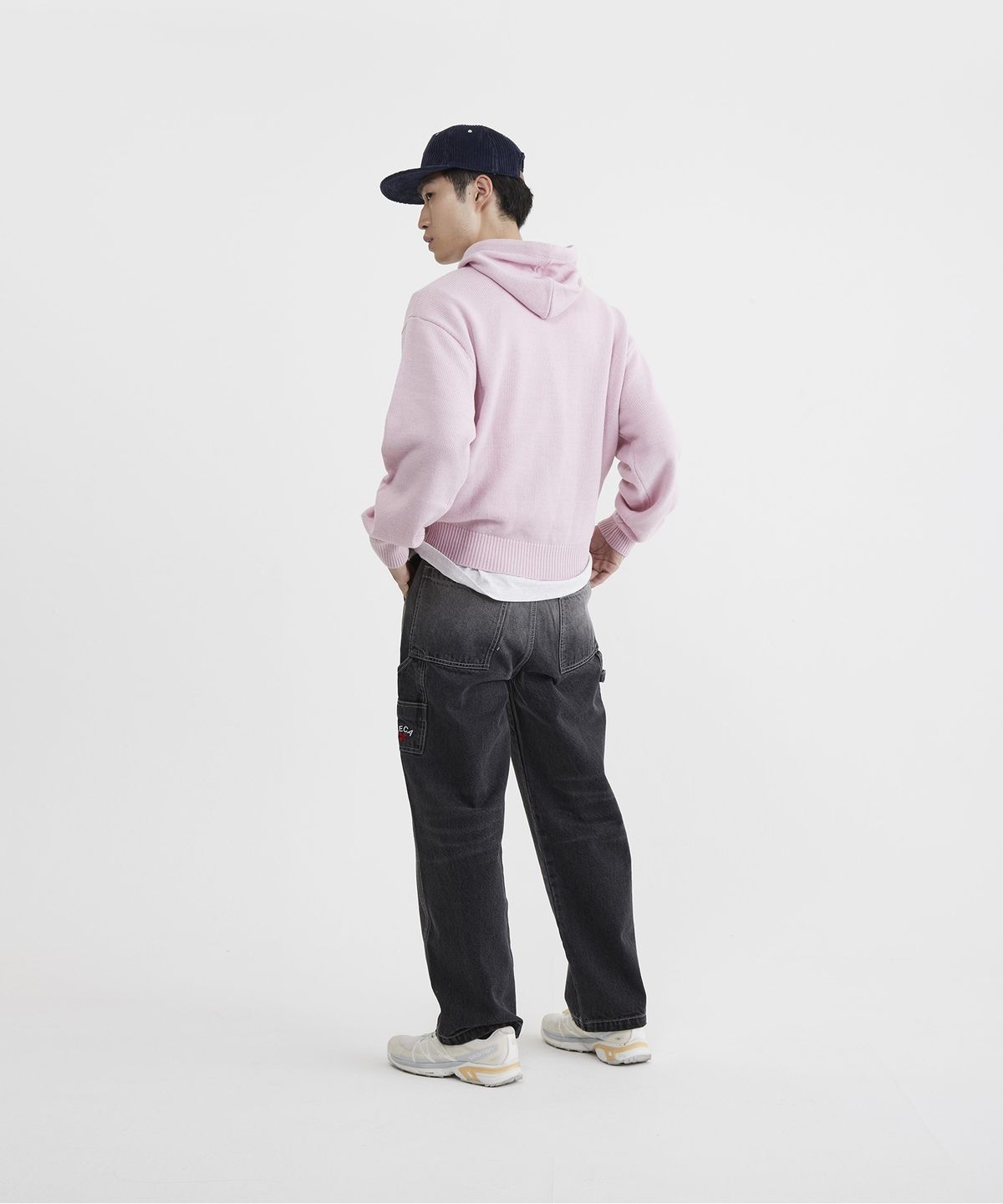 에이카화이트(AECA) MULTI STITCH CARPENTER DENIM-GREY
