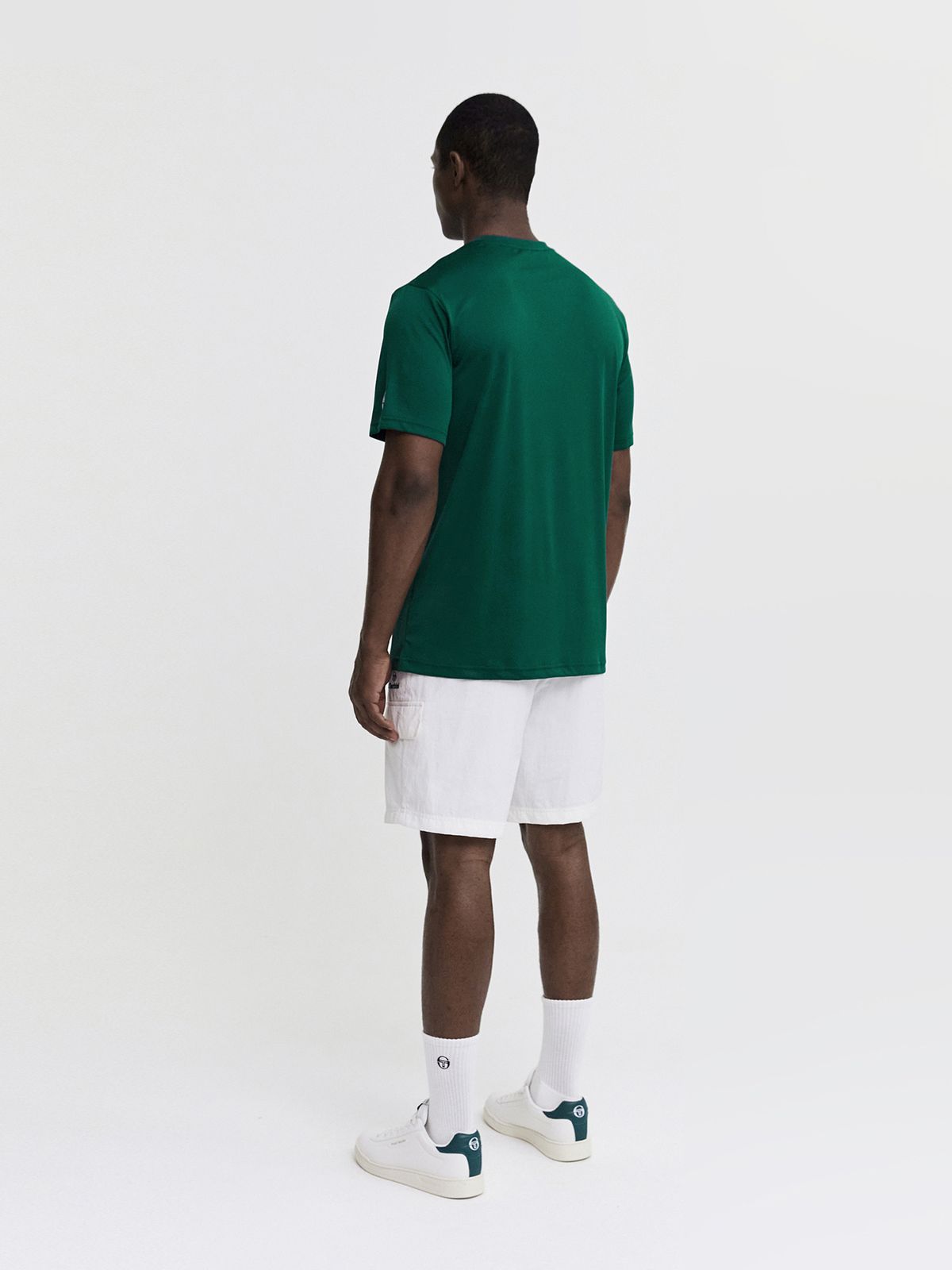 세르지오 타키니(SERGIO TACCHINI) M MC 바이메인 매치 플레이어 반팔 티셔츠 (D.Green)
