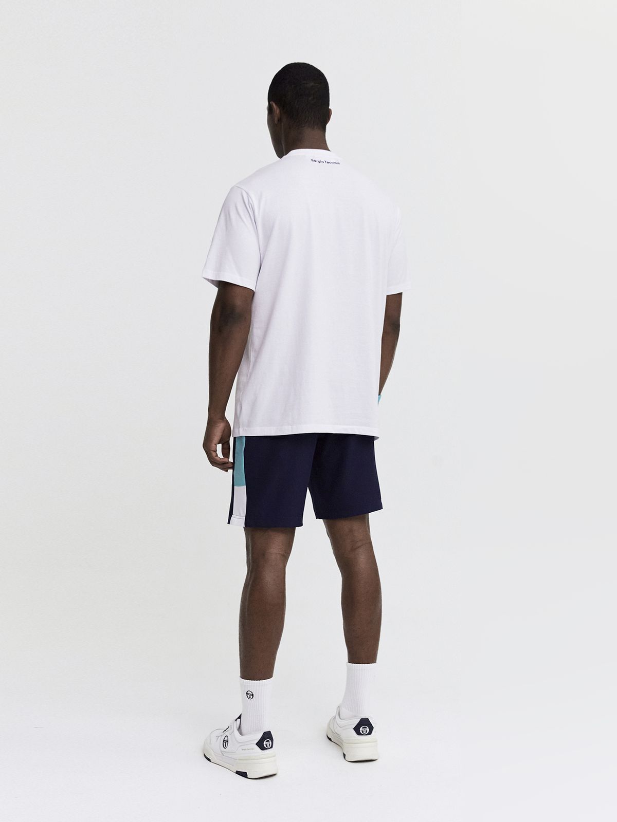 세르지오 타키니(SERGIO TACCHINI) M MC 랠리 매치 반팔 티셔츠 (Snow White)