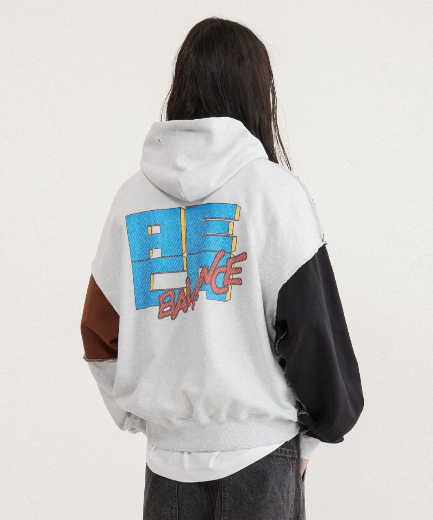 パーカー・フーディ AECA WHITE AECA TV HOODIELIGHT GREY MUSINSA | AECA WHITE AECA TV HOODIE-LIGHT GRAY