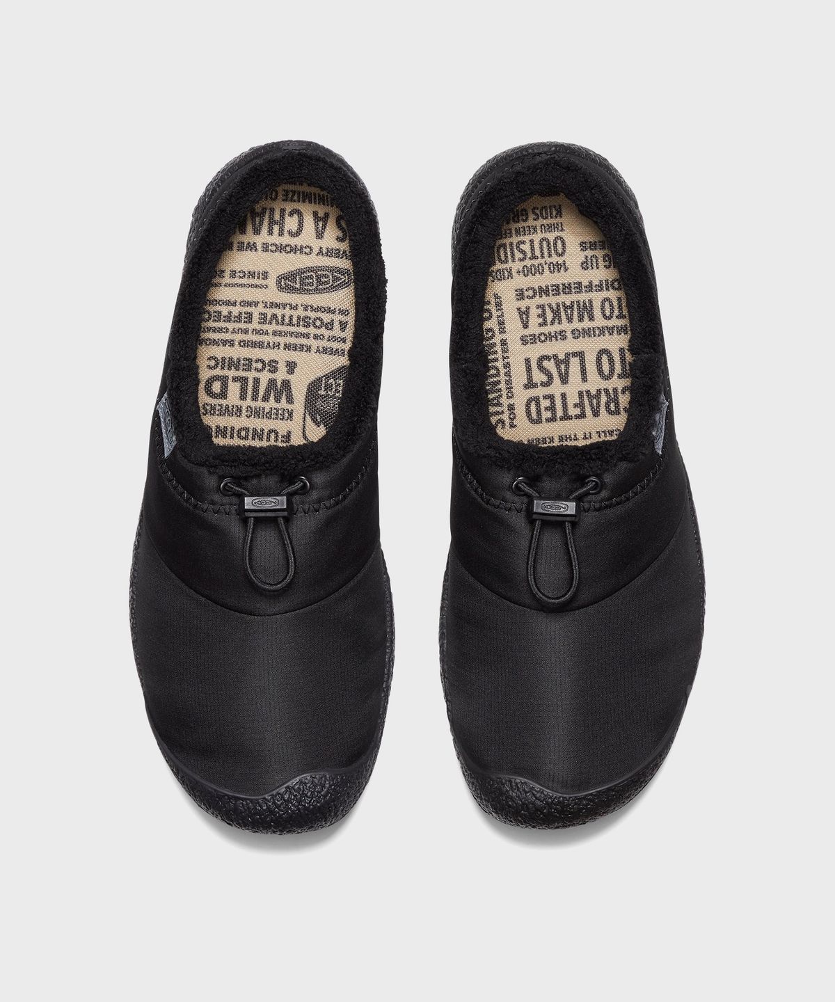킨(KEEN) 하우저3 슬라이드 Black Nylon