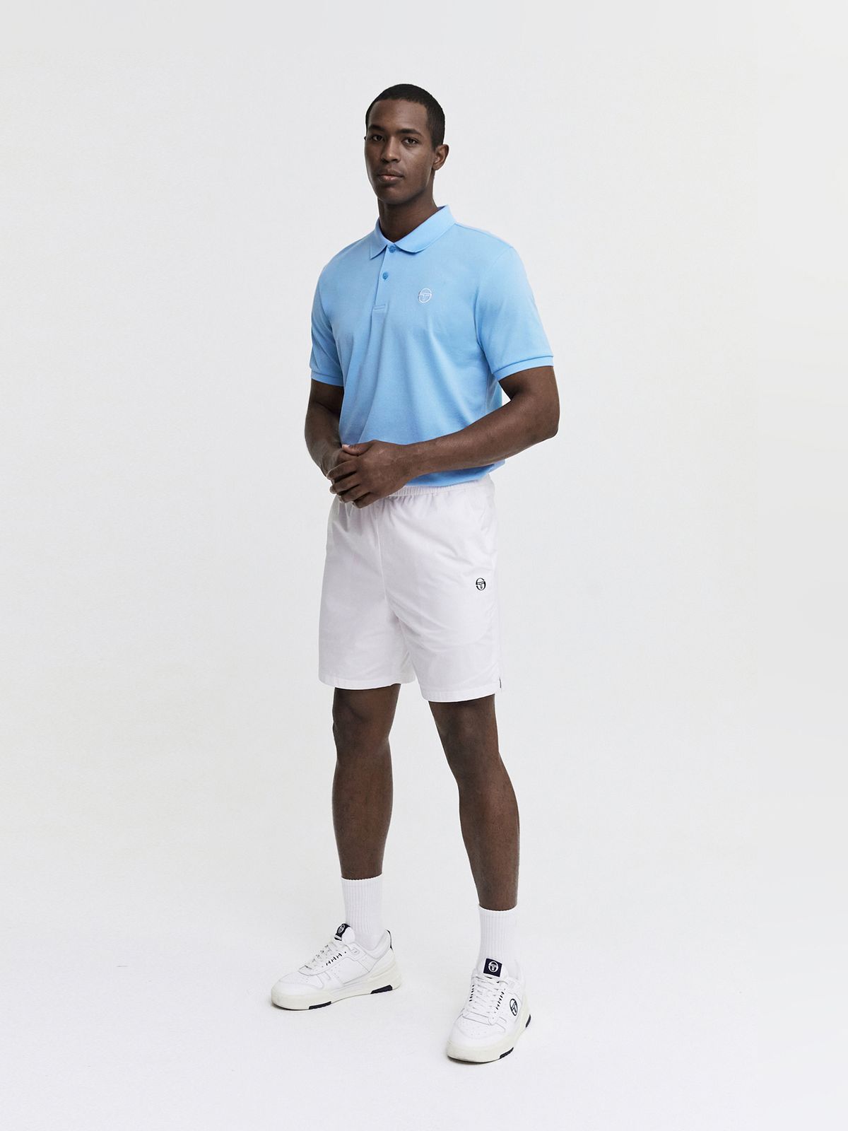 세르지오 타키니(SERGIO TACCHINI) M 클래식 CP 반팔 폴로셔츠 (L.Blue)