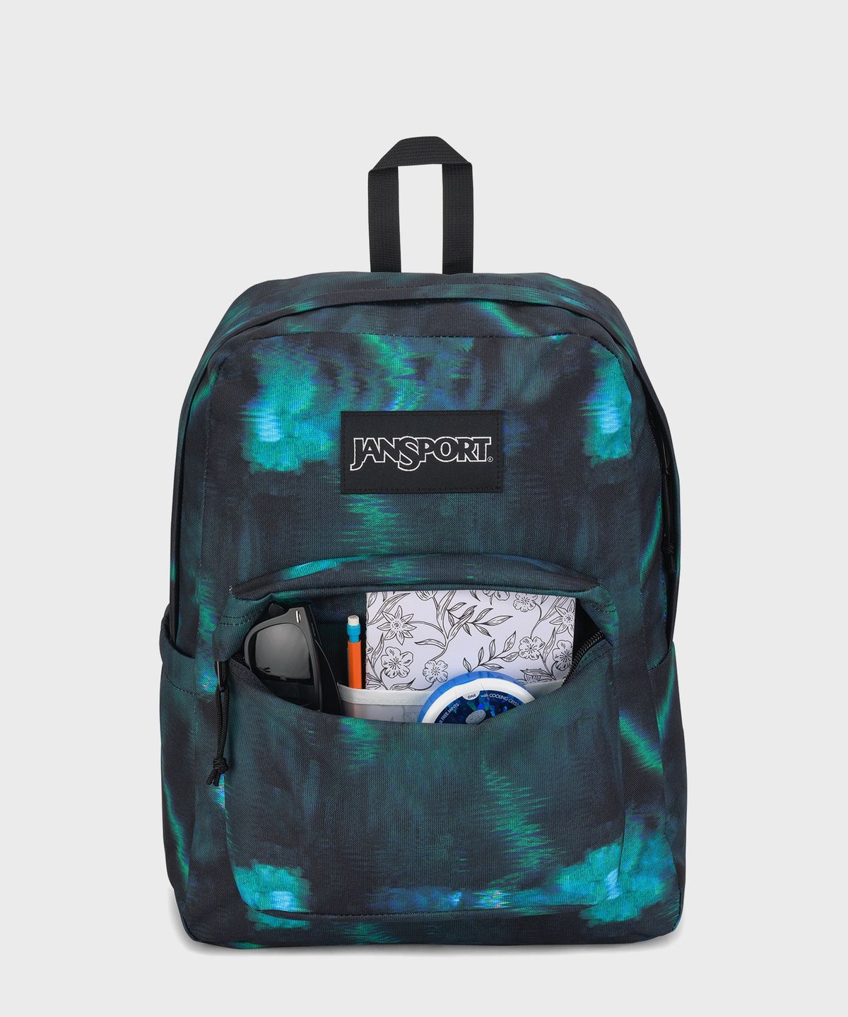 잔스포츠(JANSPORT) 슈퍼브레이크 플러스 랩탑 MATRIX GLITCH