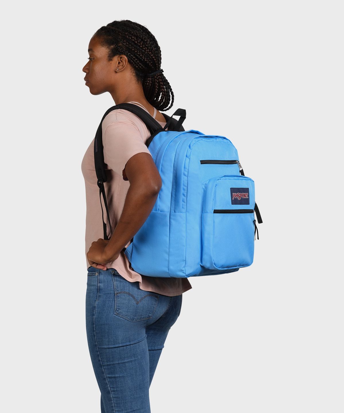 잔스포츠(JANSPORT) 빅스튜던트 BLUE NEON