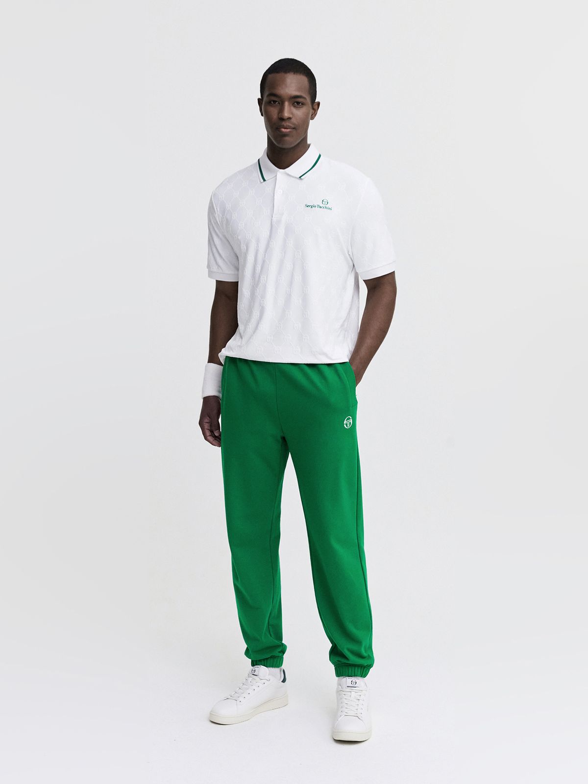 세르지오 타키니(SERGIO TACCHINI) M 모던 CP 조거 팬츠 (Green)