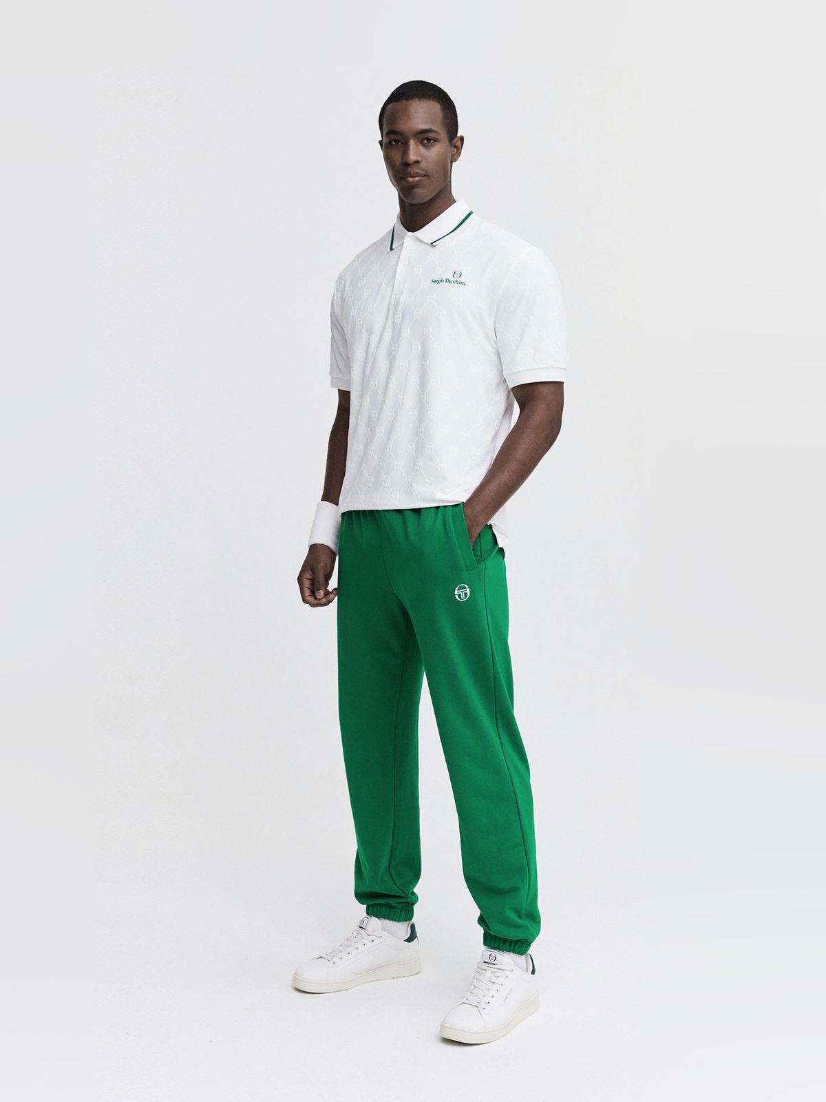 세르지오 타키니(SERGIO TACCHINI) M 모던 CP 조거 팬츠 (Green)