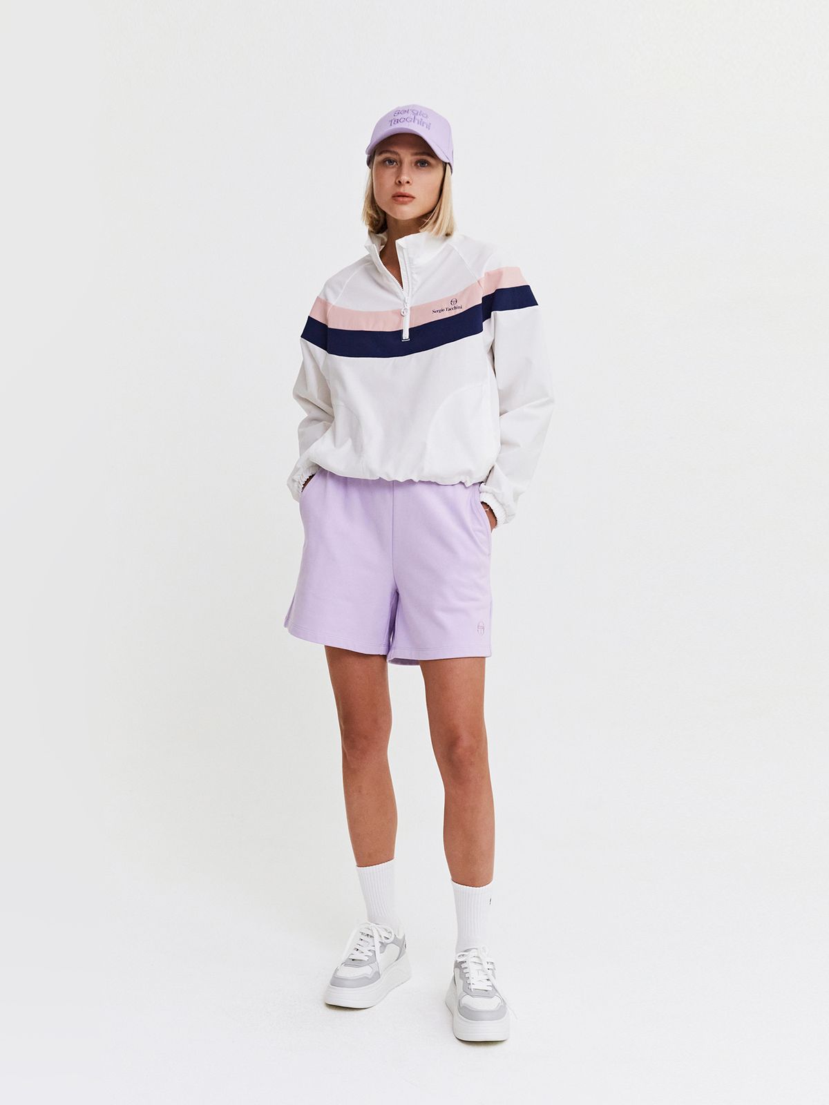 세르지오 타키니(SERGIO TACCHINI) W 모던 CP 숏팬츠 (L.Purple)