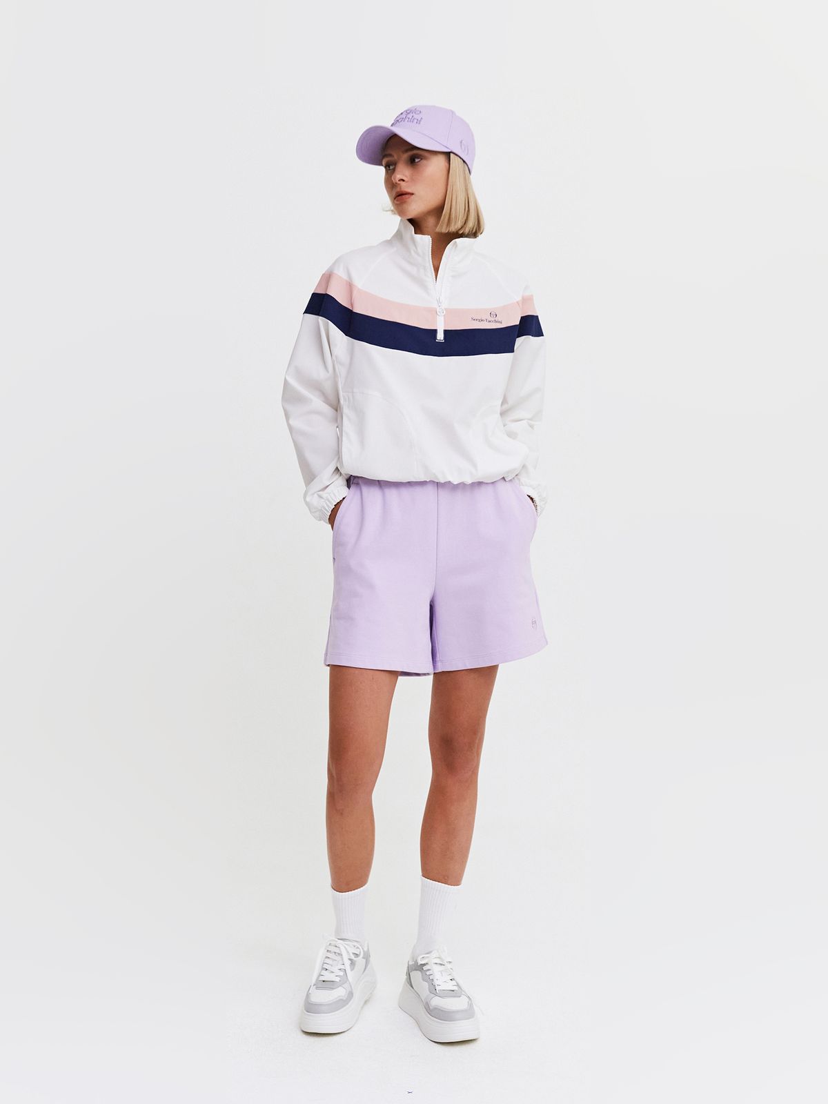 세르지오 타키니(SERGIO TACCHINI) W 모던 CP 숏팬츠 (L.Purple)