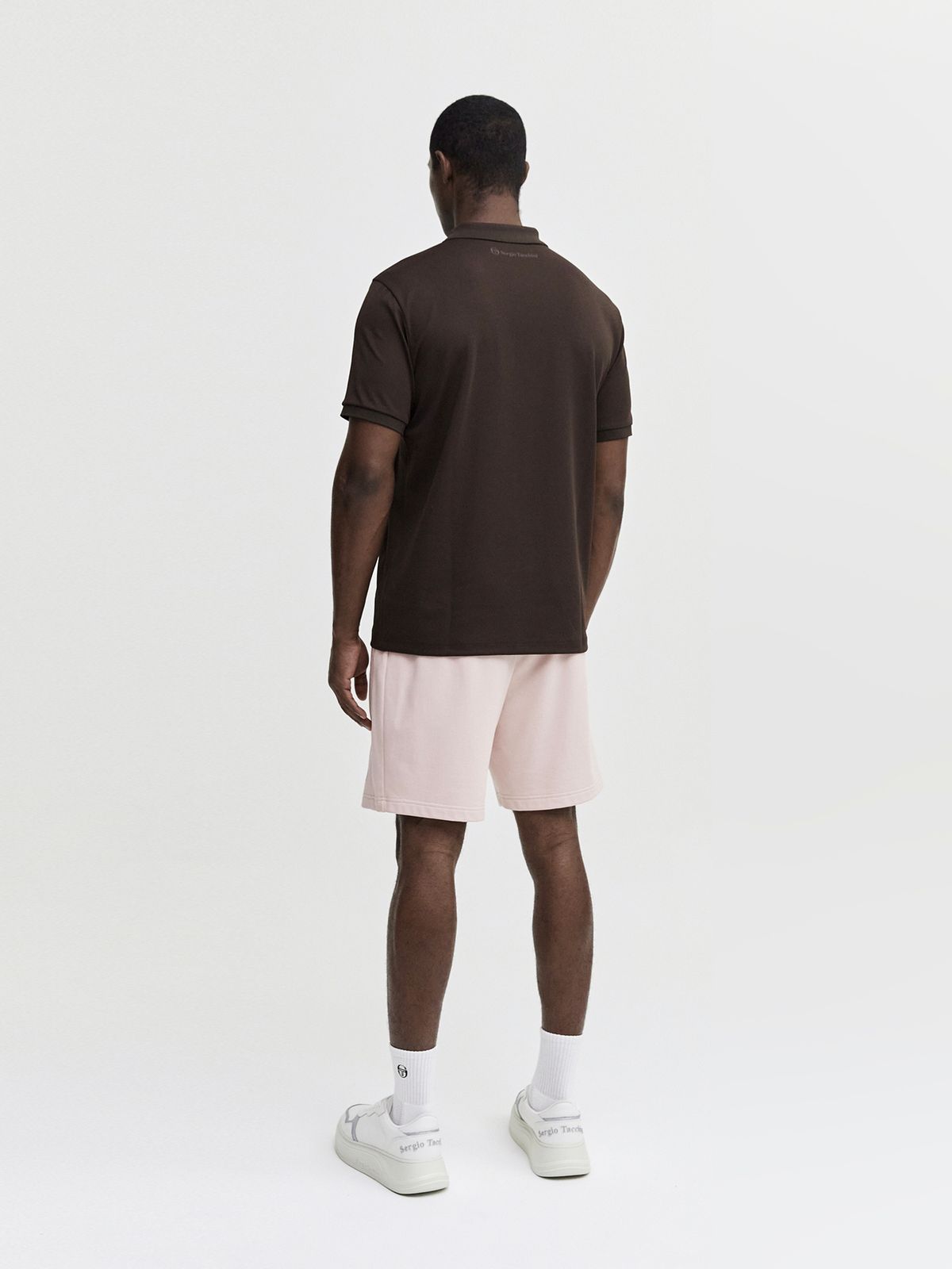 세르지오 타키니(SERGIO TACCHINI) M 에센셜 피케 반팔 폴로 셔츠 (D.Brown)