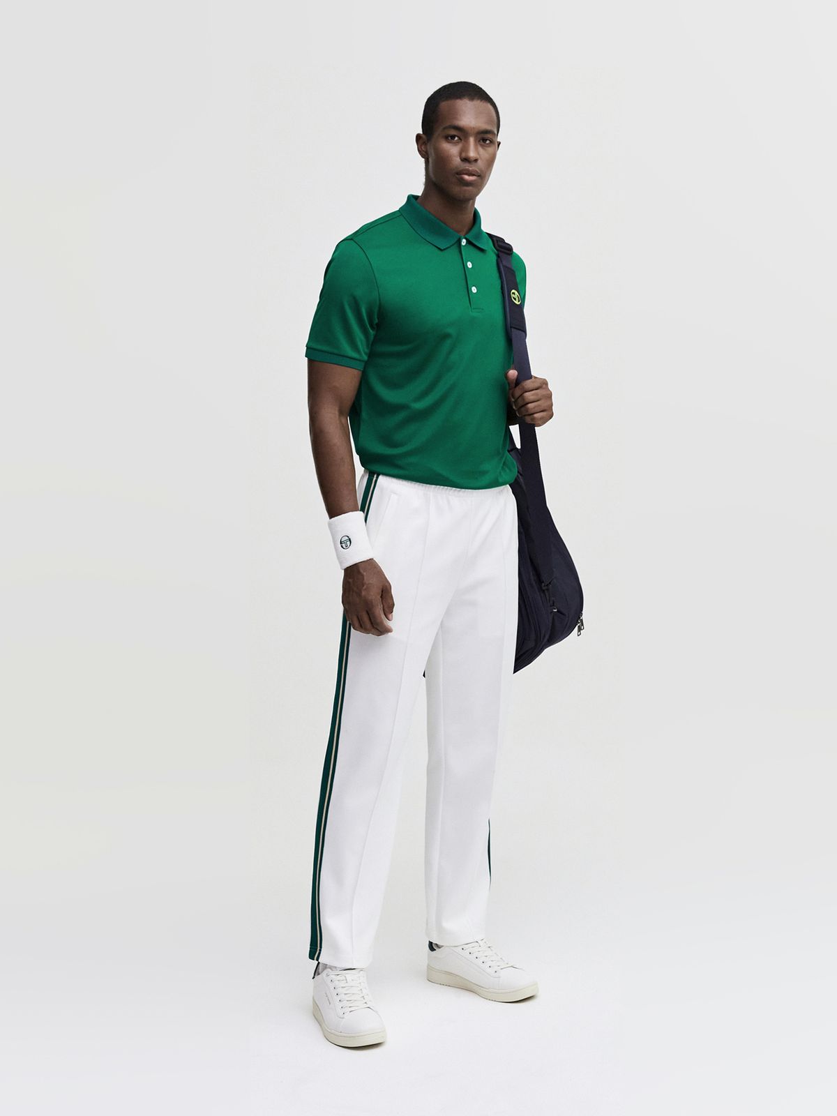 세르지오 타키니(SERGIO TACCHINI) M 에센셜 피케 반팔 폴로 셔츠 (Green)
