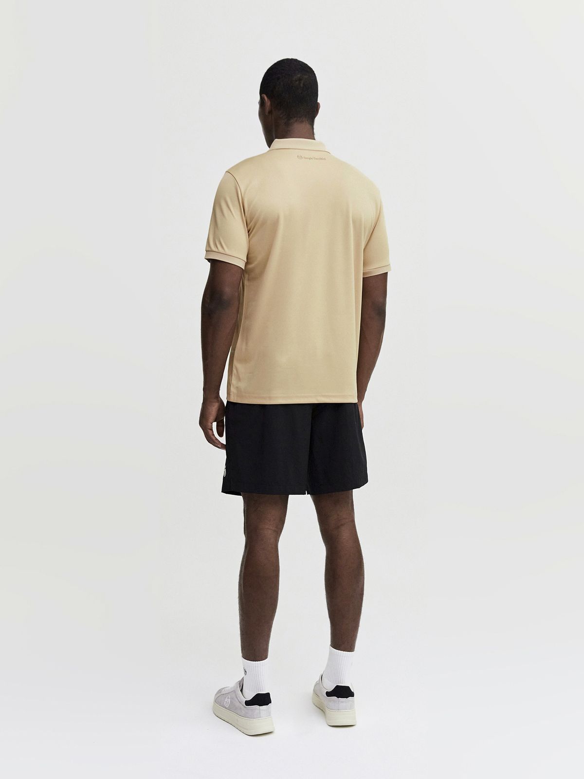 세르지오 타키니(SERGIO TACCHINI) M 에센셜 피케 반팔 폴로 셔츠 (Beige)