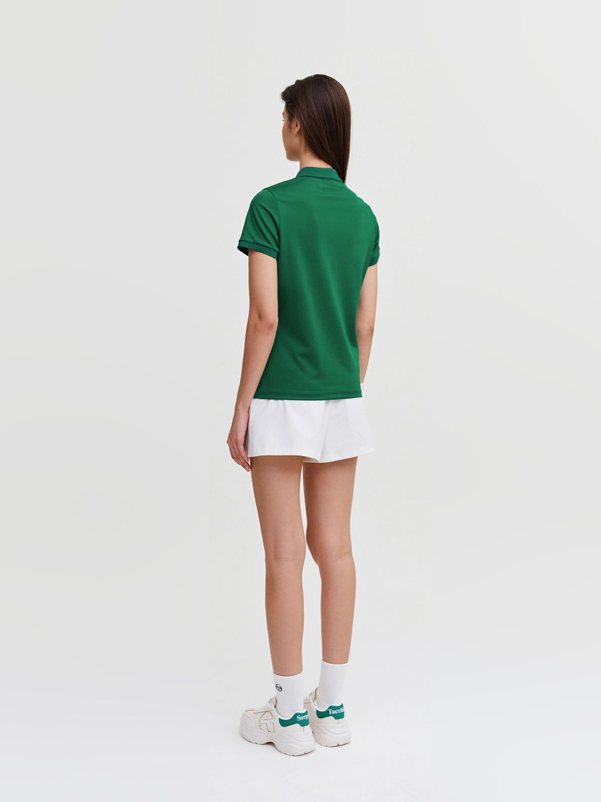 세르지오 타키니(SERGIO TACCHINI) W 에센셜 피케 반팔 폴로 셔츠 (Green)
